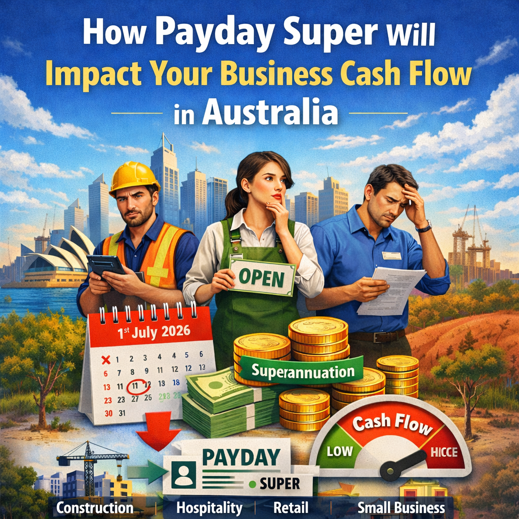 How Payday Super Will Impact Your Business Cash Flow in Australia