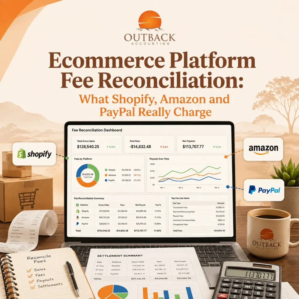 Ecommerce Platform Fee Reconciliation What Shopify, Amazon and PayPal Really Charge