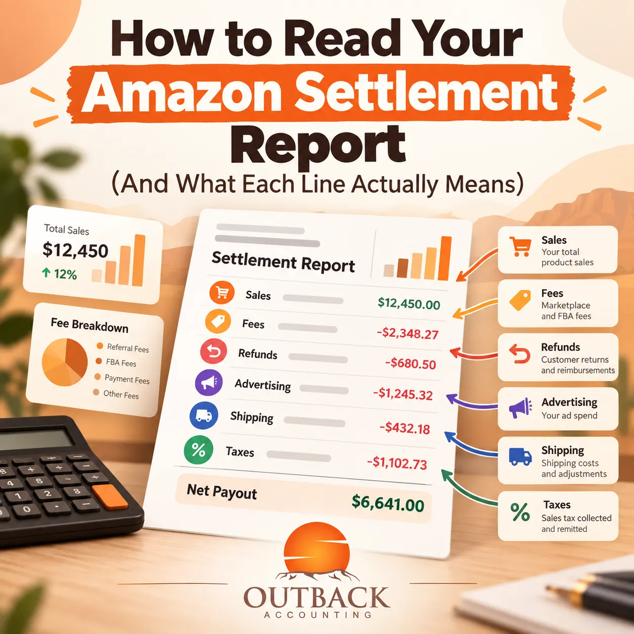 How to Read Your Amazon Settlement Report (And What Each Line Actually Means)