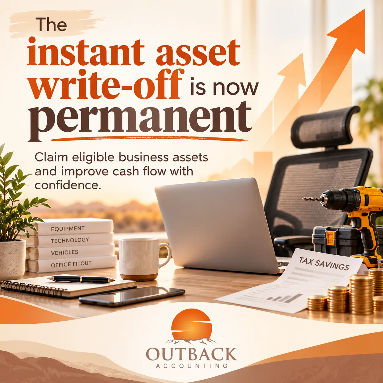 The instant asset write-off is now permanent: the benefits for your business